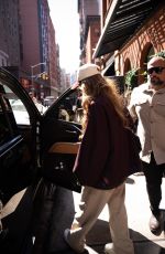 JESSICA ALBA Leaves Mercer Hotel in New York City 09/20/2025