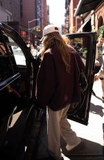 JESSICA ALBA Leaves Mercer Hotel in New York City 09/20/2025
