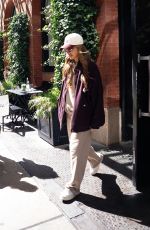 JESSICA ALBA Leaves Mercer Hotel in New York City 09/20/2025