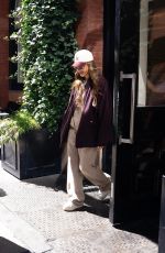 JESSICA ALBA Leaves Mercer Hotel in New York City 09/20/2025