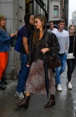 JESSICA ALBA Out and About in New York City 09/17/2025