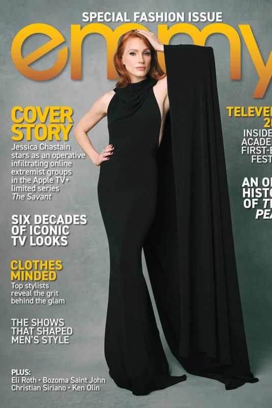 JESSICA CHASTAIN for Emmys Magazine, September 2025