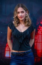 JULIA BUTTERS at Halloween Horror Nights Opening Night at Universal Studios in Hollywood 09/04/2025