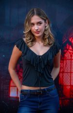 JULIA BUTTERS at Halloween Horror Nights Opening Night at Universal Studios in Hollywood 09/04/2025