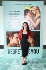 JULIA GARCIA at Regretting You Screening at The London West Hollywood in Los Angeles 09/28/2025