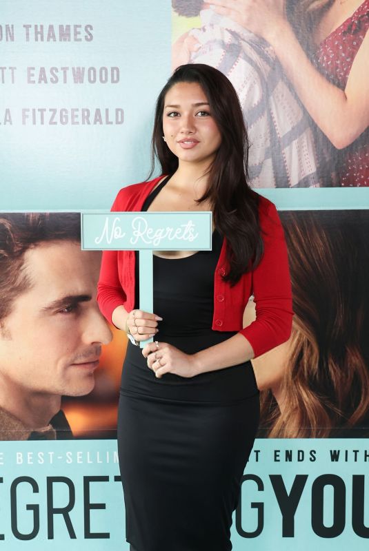 JULIA GARCIA at Regretting You Screening at The London West Hollywood in Los Angeles 09/28/2025