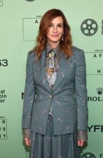 JULIA ROBERTS at After The Hunt Premiere at 63rd New York Film Festival 09/26/2025