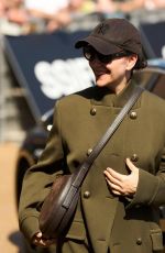 JULIETTE BINOCHE Arrives at Maria Cristina Hotel in San Sebastian 09/19/2025