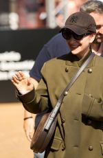 JULIETTE BINOCHE Arrives at Maria Cristina Hotel in San Sebastian 09/19/2025