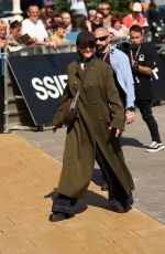 JULIETTE BINOCHE Arrives at Maria Cristina Hotel in San Sebastian 09/19/2025