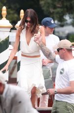 KAIA GERBER and Lewis Pullman Arrives at Hotel Excelsior in Venice 09/02/2025