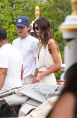 KAIA GERBER and Lewis Pullman Arrives at Hotel Excelsior in Venice 09/02/2025