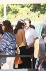 KAIA GERBER and Lewis Pullman at Hotel Excelsior in Venice 08/31/2025