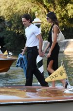 KAIA GERBER and Lewis Pullman Out in Venice 08/31/2025