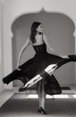 KAIA GERBER - BLack and White Photoshoot at Venice Film Festival, September 2025