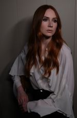 KAREN GILLAN at a Photoshoot, September 2025