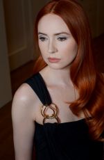 KAREN GILLAN at a Photoshoot, September 2025