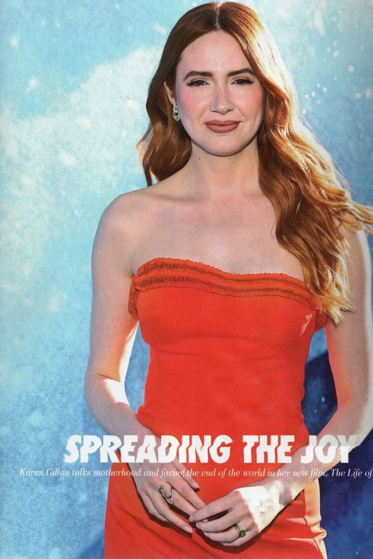 KAREN GILLAN in Hello! Magazine, September 2025