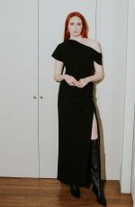KAREN GILLAN on the Set of a Photoshoot, September 2025