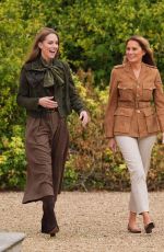 KATE MIDDLETON and MEANIA TRUMP Out at Frogmore Gardens 09/18/2025
