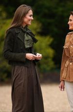 KATE MIDDLETON and MEANIA TRUMP Out at Frogmore Gardens 09/18/2025