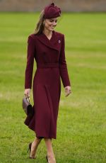 KATE MIDDLETON at Windsor Castle for Trumps