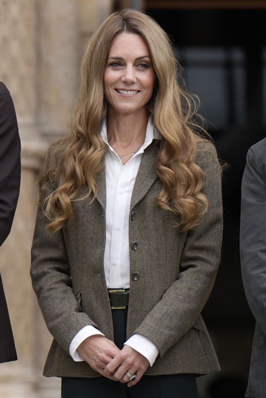KATE MIDDLETON Visits Natural History Museum’s Newly Renovated Gardens in London 09/04/2025