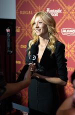 KATHERINE MCNAMARA at Coyotes World Premiere at Fantastic Fest at Alamo Drafthouse in Austin 09/20/2025