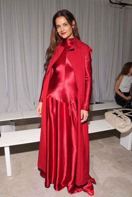 KATIE HOLMES at FFORME S Fashion Show at New York Fashion Week 09/12/2025