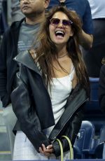 KATIE HOLMES at Novak Djokovic vs. Cameron Norris Game at US Open 2025 in New York City 08/29/2025