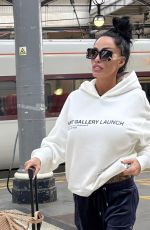 KATIE PRICE Arrives at Newcastle Train Station from London 09/13/2025