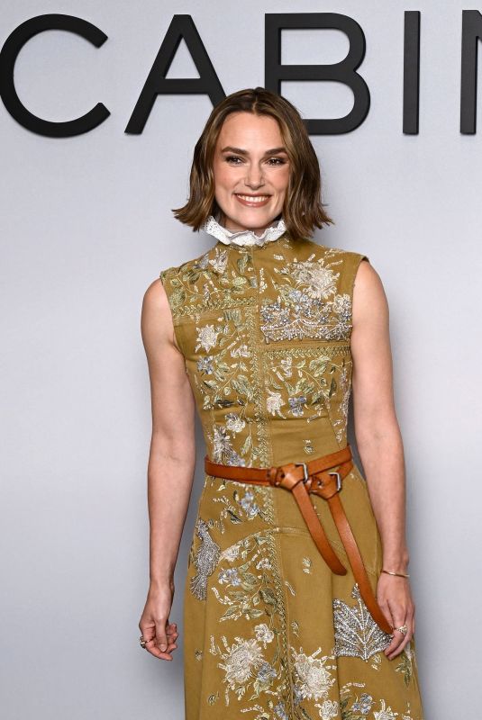 KEIRA KNIGHTLEY at The Woman in Cabin 10 Premiere in London 09/25/2025