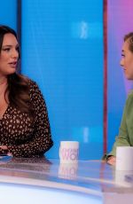 KELLY BROOK at Loose Women TV Show in London 09/30/2025