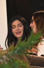 KENDALL and KYLIE JENNER at Sushi Park Restaurant in Los Angeles 09/18/2025