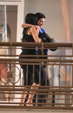 KENDALL and KYLIE JENNER at Sushi Park Restaurant in Los Angeles 09/18/2025