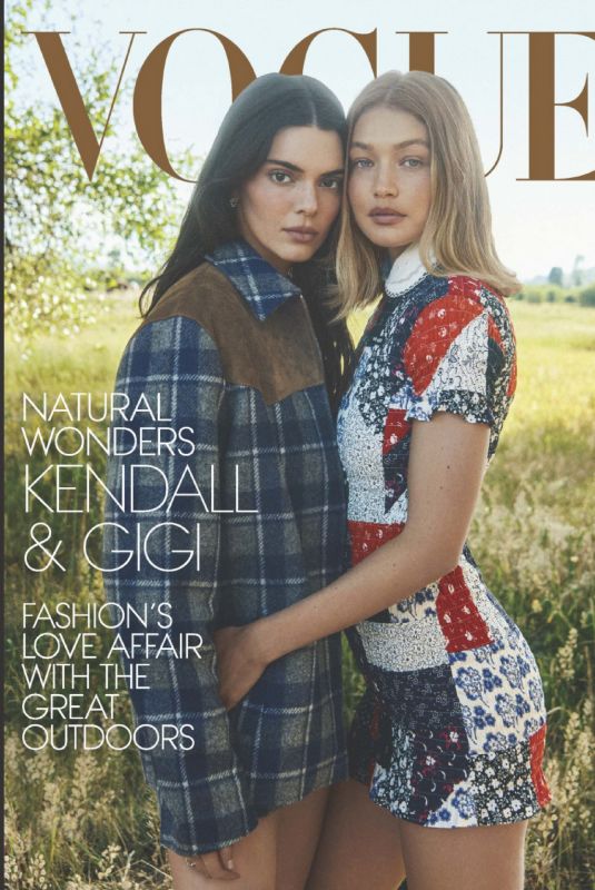 KENDALL JENNER and GIGI HADID in Vogue Magazine, October 2025