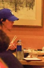 KENDALL JENNER and HAILEY BIEBER at Matsuhisa Restaurant in Beverly Hills 09/16/2025