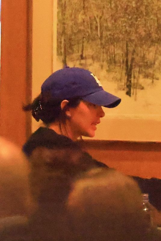 KENDALL JENNER and HAILEY BIEBER at Matsuhisa Restaurant in Beverly Hills 09/16/2025
