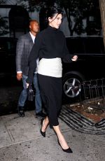 KENDALL JENNER Arrives at Vogue October Issue Cocktail Party at Monsieur in New York City 09/14/2025