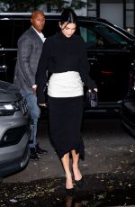 KENDALL JENNER Arrives at Vogue October Issue Cocktail Party at Monsieur in New York City 09/14/2025