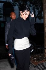 KENDALL JENNER Arrives at Vogue October Issue Cocktail Party at Monsieur in New York City 09/14/2025