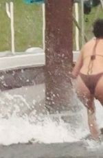 KENDALL JENNER inj Bikini Riding a Jet Ski on a Lake in Washington 08/09/2025