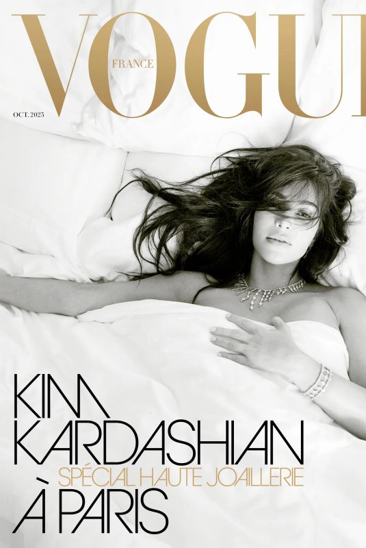 KIM KARDASHIAN for Vogue France, October 2025