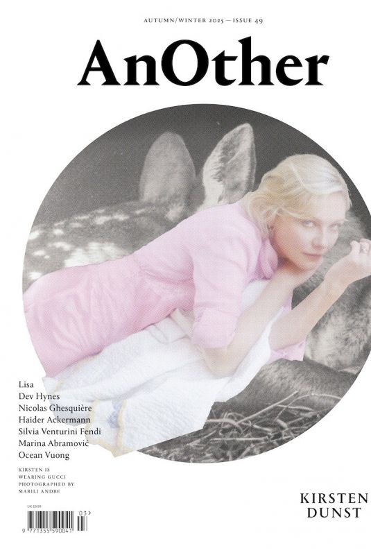 KIRSTEN DUNST for AnOther Magazine, Autumn/Winter 2025