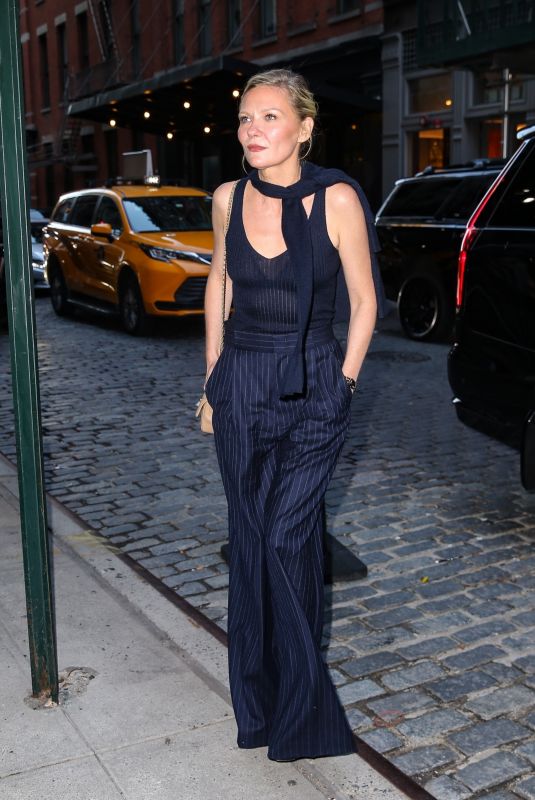 KIRSTEN DUNST Night Out in New York 09/09/2025