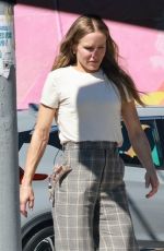 KRISTEN BELL Out and About in Los Angeles 09/16/2025
