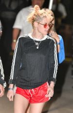 KRISTEN STEWART and DYLAN MEYER Leaves Oasis Concert in Pasadena 09/07/2025