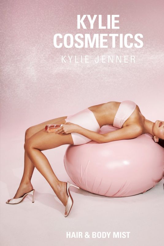 KYLIE JENNER for Kylie Cosmetics Hair and Body Mists Campaign, September 2025
