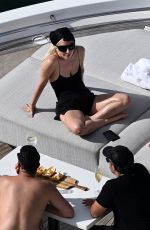 LADYD GAGA and Michael Polansky at a Yacht in Miami 09/02/2025
