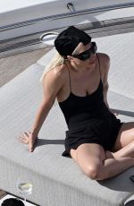 LADYD GAGA and Michael Polansky at a Yacht in Miami 09/02/2025